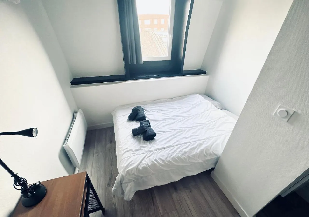 Nouveau! Centre Lille T3 Wifi, Tv, Proche Centre Ville 0*,